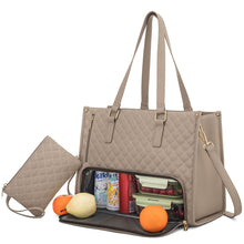 Women's Insulated Lunch Bag — white